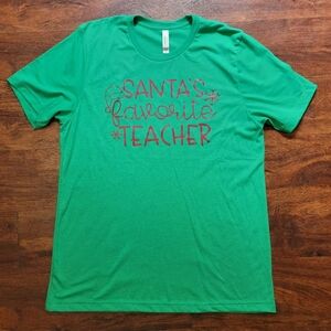 Santa's Favorite Teacher Tee